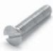 Parafuso Rosca M�quina Cabe�a Chata com Fenda: A�o Inoxid�vel - 18.8 / Dimens�es - ANSI B 18.6.3 / Rosca - UNC ANSI B 1.1 BSW DIN 11